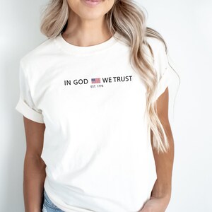 In God We Trust Conservative Shirt Republican Shirt Patriot Shirt Raising Patriots Conservative T Shirt Christian Shirt