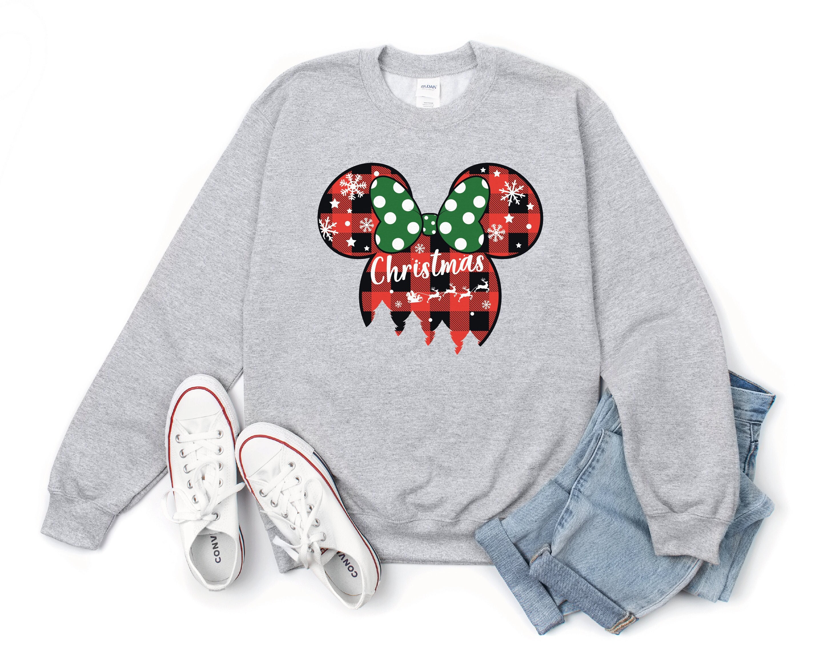 Buffalo Plaid Christmas Crewneck 