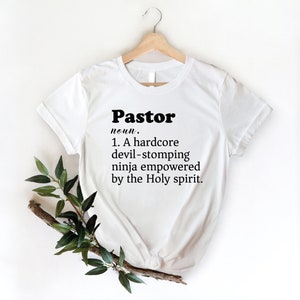 Pastor Definition, Matching Holiday Tshirt, Cute Xmas Family Pajamas,  Christmas Shirt, Funny Church T-Shirt, Jesus, Faith, Spiritual