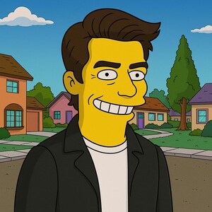 Person or Pet Custom Digital Portrait Limited Time Offer Simpsons style Artwork from Your Own Photo Up to 1 figure