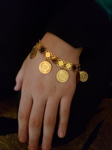 Arab Gold Coin Bracelet Etsy Australia