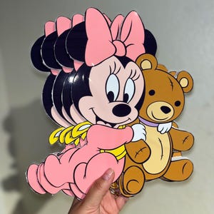 Dozen Custom Character Cutouts for Centerpieces / Party Decor / Props / Kids Birthdays / Table Centerpieces / Babyshower Centerpieces