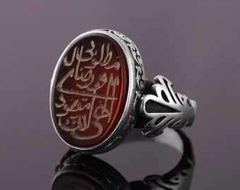 Arabic Stone Ring - Etsy
