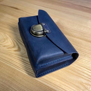Étui pour trois tarots, porte-cartes de tarot personnalisé, étui de tarot en cuir, boîte de jeu