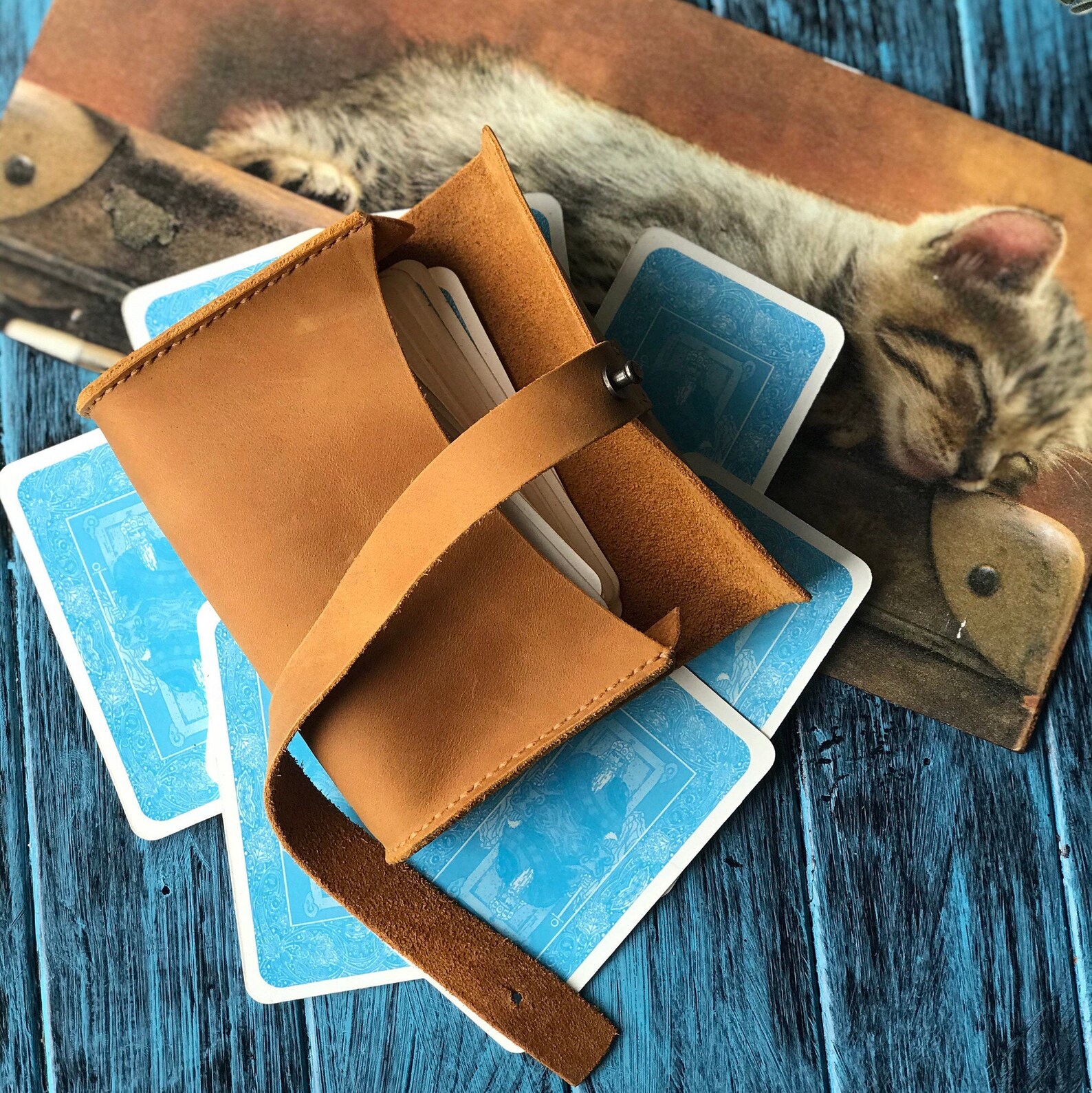 Custom Tarot Card Case Tarot Deck Holder Tarot Deck Case Etsy