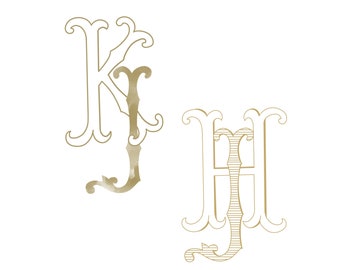 Custom Gold Monogram Design DIGITAL FILE | Wedding Logo Wedding Monogram