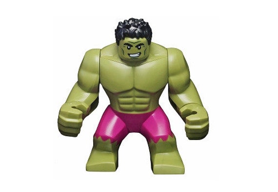 Hulk 76152 Black Hair Magenta Pants Super Heroes - Etsy