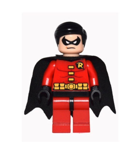 Lego Robin Black Cape 6860 6857 30166 Super Heroes Batman II - Etsy