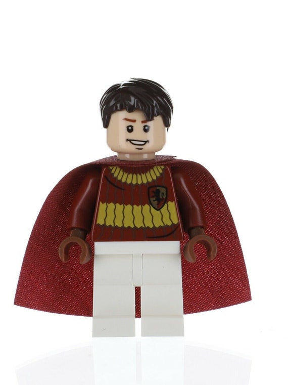 Lego Oliver Wood 4737 Dark Red Quidditch Uniform Harry Potter