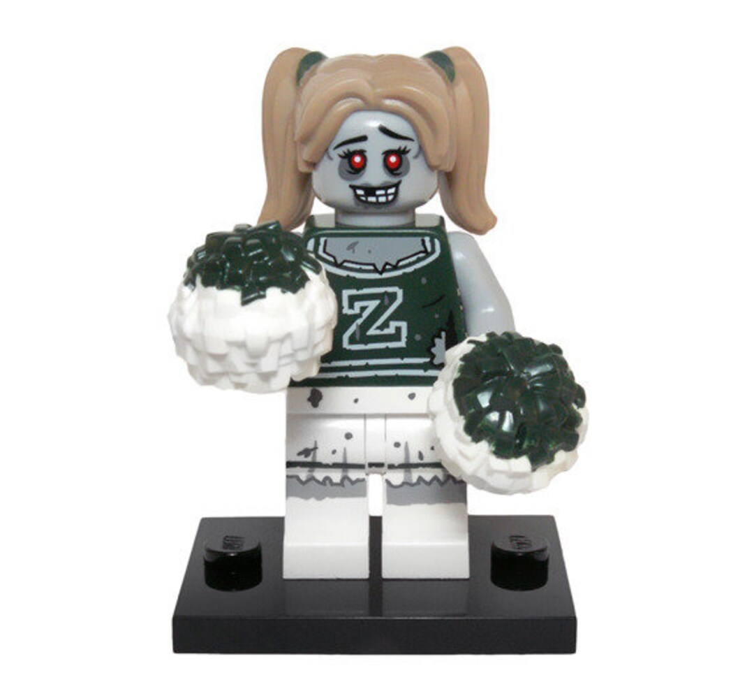 Lego Zombie Cheerleader 71010 Collectible Series 14 Minifigure Etsy
