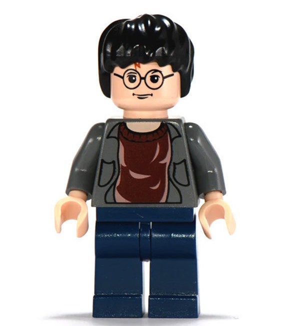 Lego Harry Potter 4758 10132 Open Shirt Torso Dark Blue Legs