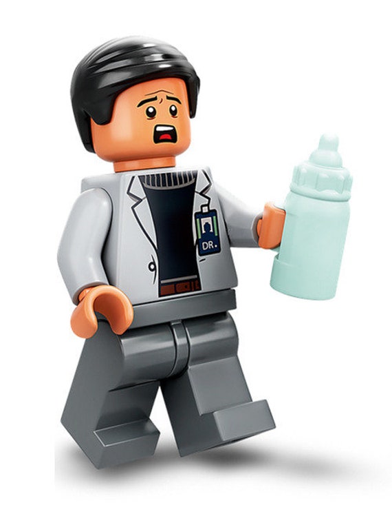 Lego Dr. Wu 75939 Gray Jurassic World - Etsy
