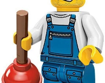 Lego plumber minifigure cheap