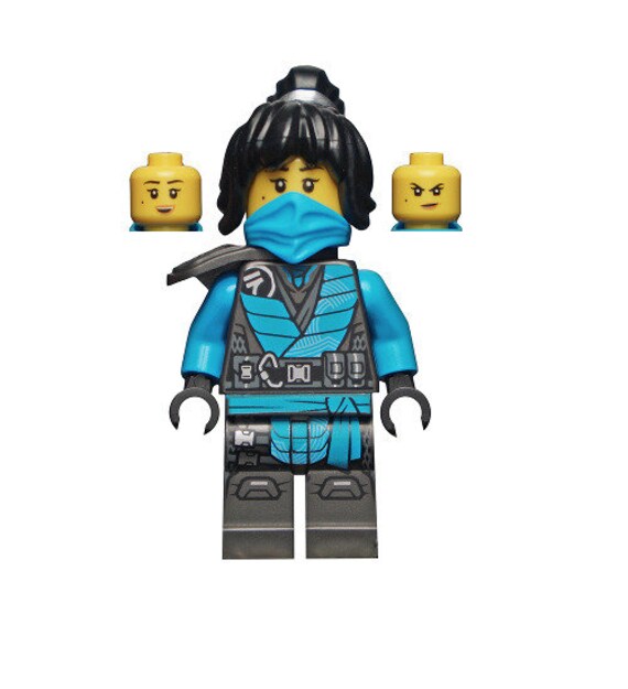 Lego Nya 71745 Mask and Hair the Island Ninjago Minifigure - Etsy