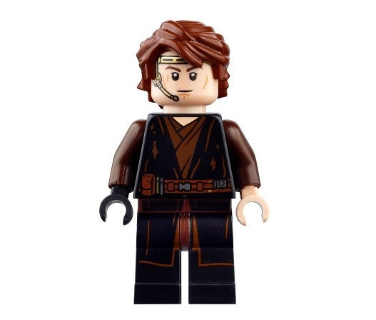 Lego Anakin Skywalker 75281 Dirt Stains Headset Episode 3 Star