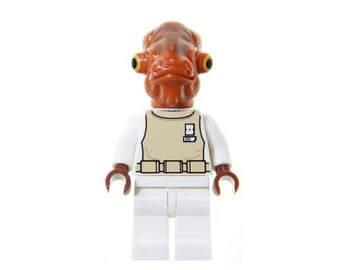 Daggry efterspørgsel pastel Lego Admiral Ackbar 75003 7754 Star Wars Minifigure - Etsy