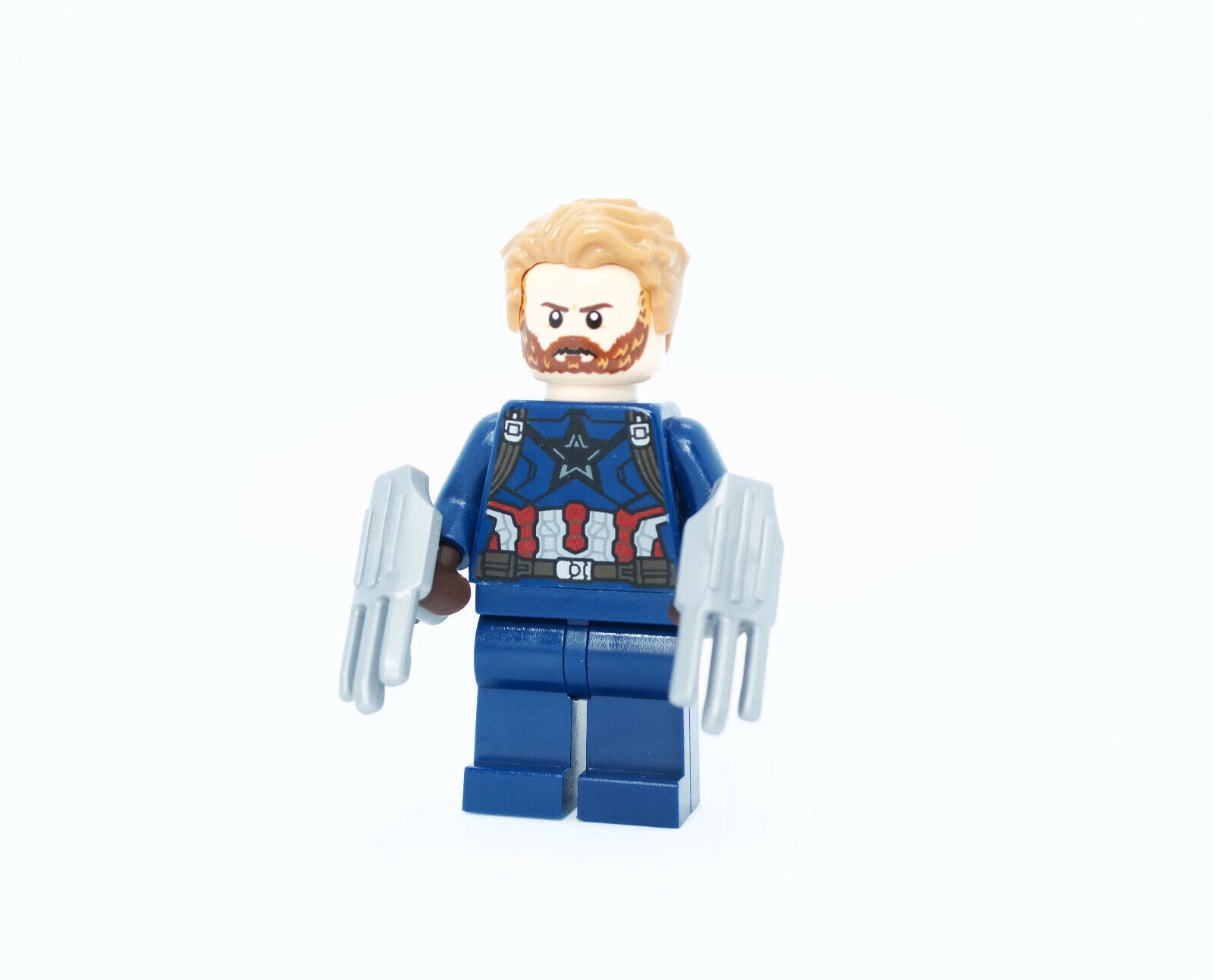 Buy Lego Captain America Beard 76101 Super Heroes Minifigure