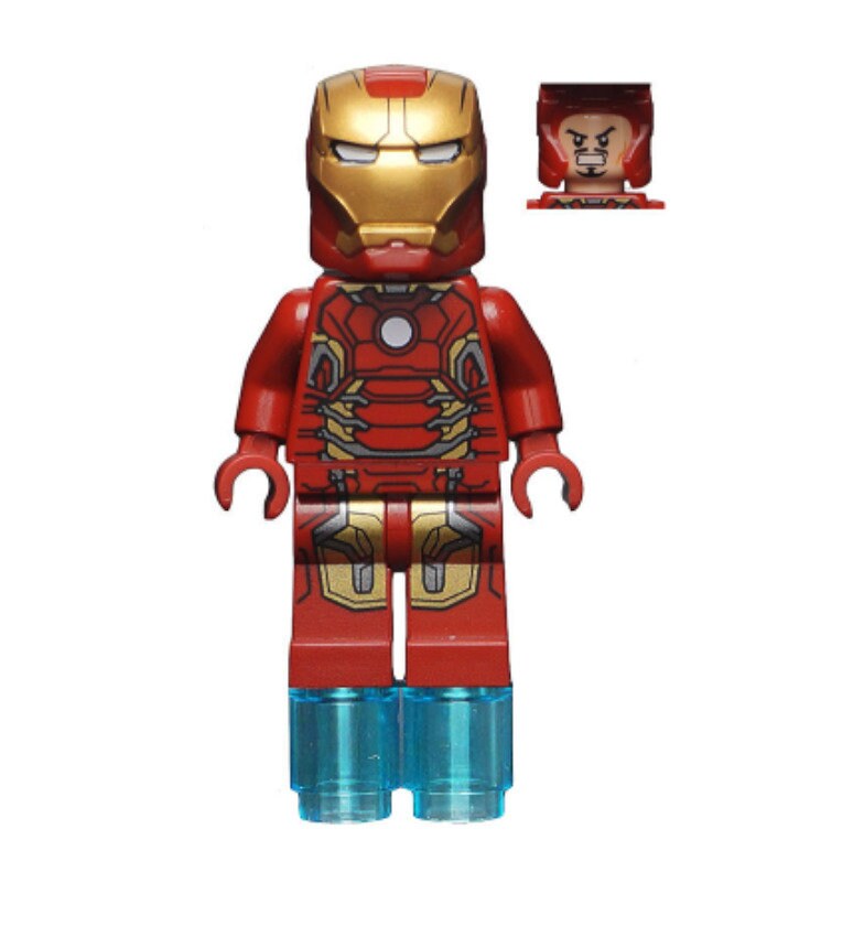 Lego Iron Man Mark 43 Armor Super Heroes Etsy