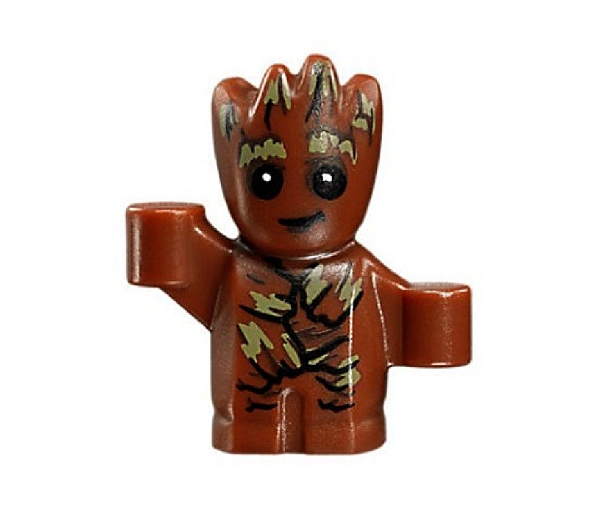 Lego Baby Groot 76081 Guardians of the Galaxy Super Heroes Minifigure -   Israel