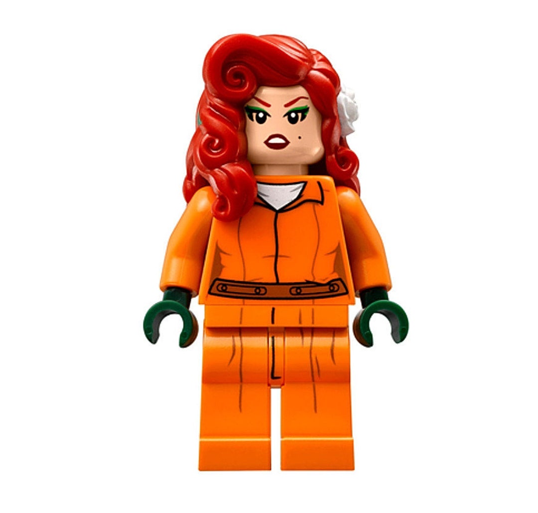 Lego Poison Ivy 70912 Prison Jumpsuit Batman Movie Super - Etsy