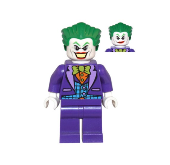 Buy Lego the Joker 76035 Blue Vest Dual Sided Head Jokerland Super