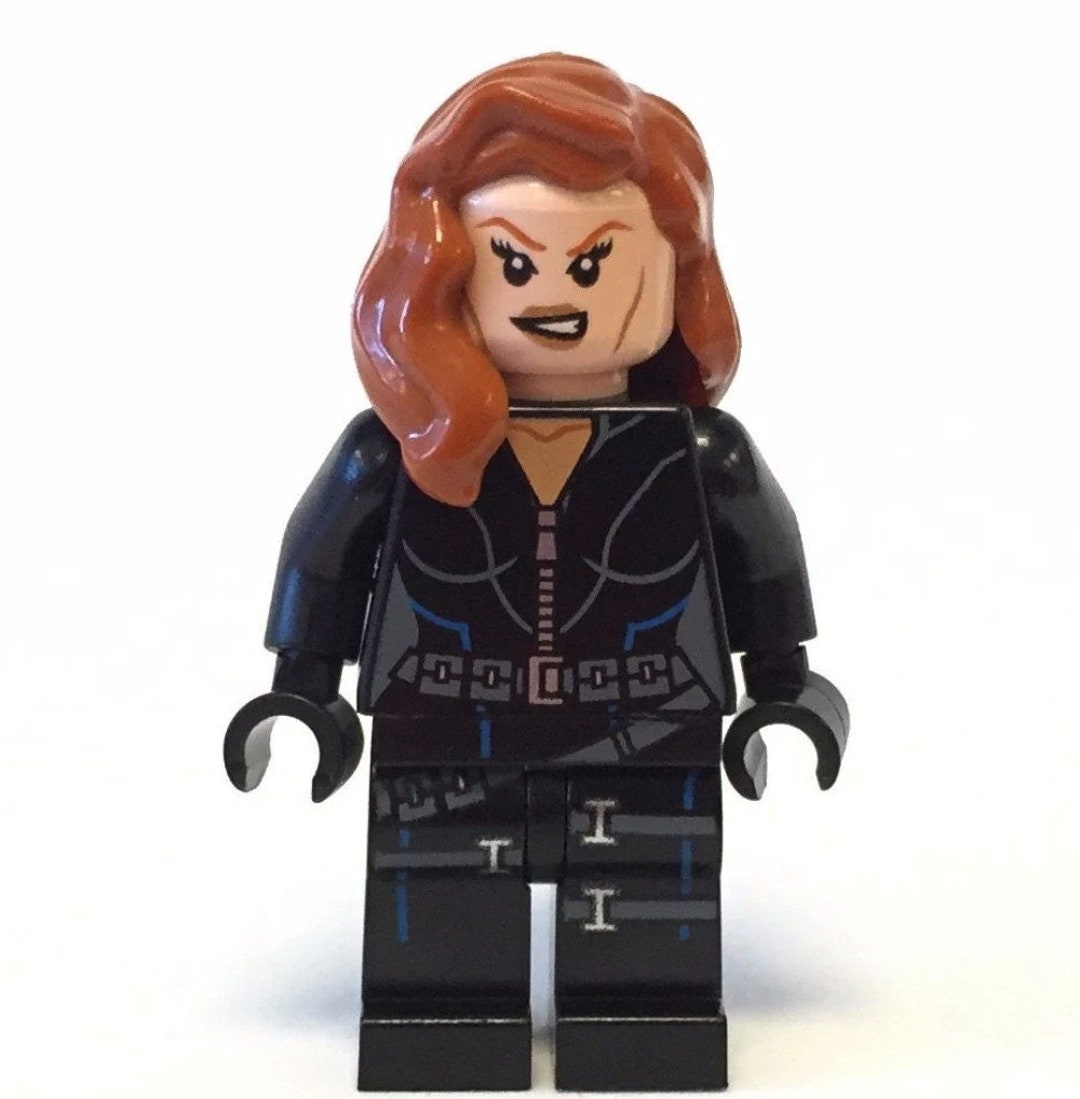 Lego Black Widow 6869 Heroes Avengers Etsy