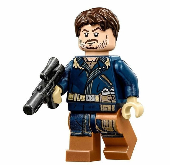 Lego Cassian Andor 75155 Dark Blue Coat Wars Minifigure - Etsy