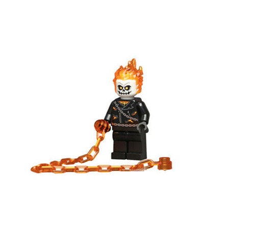 Lego Ghost Rider 76058 Marvel Super Heroes Minifigure - Etsy Finland