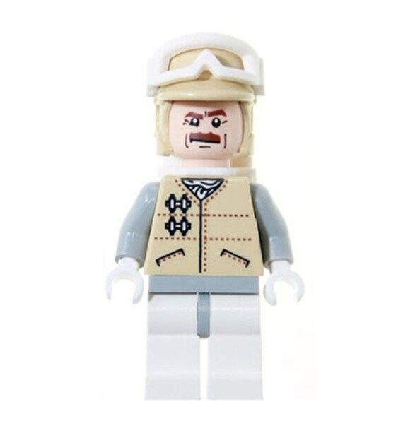 Lego Hoth Officer 8083 Episode 4 5 6 Star Wars Minifigure Etsy