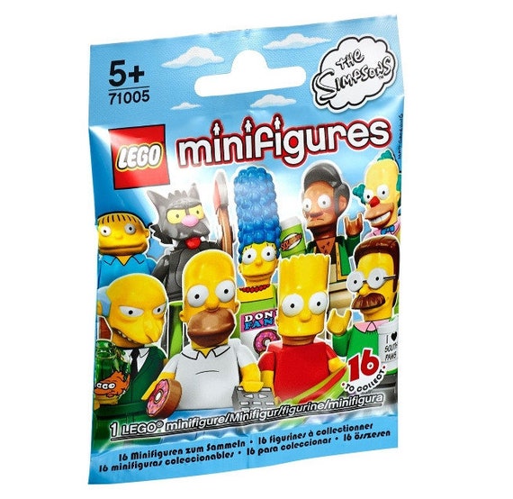 Lego Mr. Burns 71005 Simpsons Series 1 Minifigure - Etsy