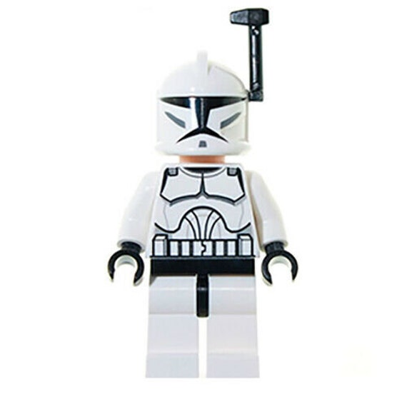 Lego Clone Trooper 8098 Black Helmet Antenna Clone Wars Star Wars  Minifigure 