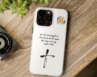 Christian iPhone Tough Case: Inspirational Bible Verse