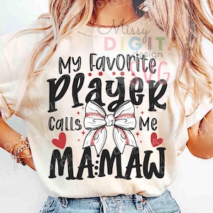 Mamá de béisbol SVG, diseño de lazo (descarga digital)