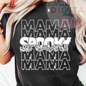 不気味なママSVG、不気味なママシャツ、不気味な雰囲気、ハロウィンシャツ、ハロウィンSVG、ハロウィンデコレーション、ゴーストSVG、面白いハロウィンSVG、カットファイル
