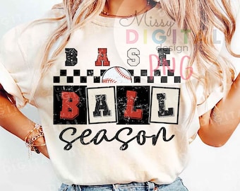 Retro Baseball Saison PNG, Sublimationsdesign (digitaler Download)