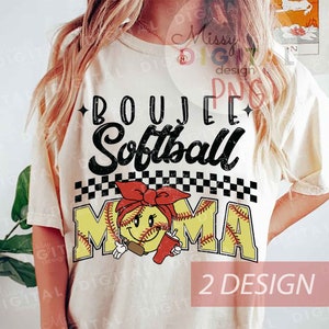 Softball Mama Png, Boujee Softball PNG, Sublimation Design, Game Day png, Retro Sports PNG, Softball PNG, Softball Mom Png, Softball shirt