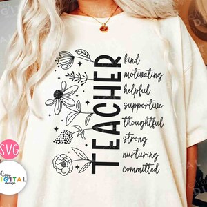 Teacher SVG Cut File, Teacher Appreciation Svg, Gifts for teacher Svg, Teacher Quote svg, Teacher Life Svg, Teacher Shirt Design Png, Cricut