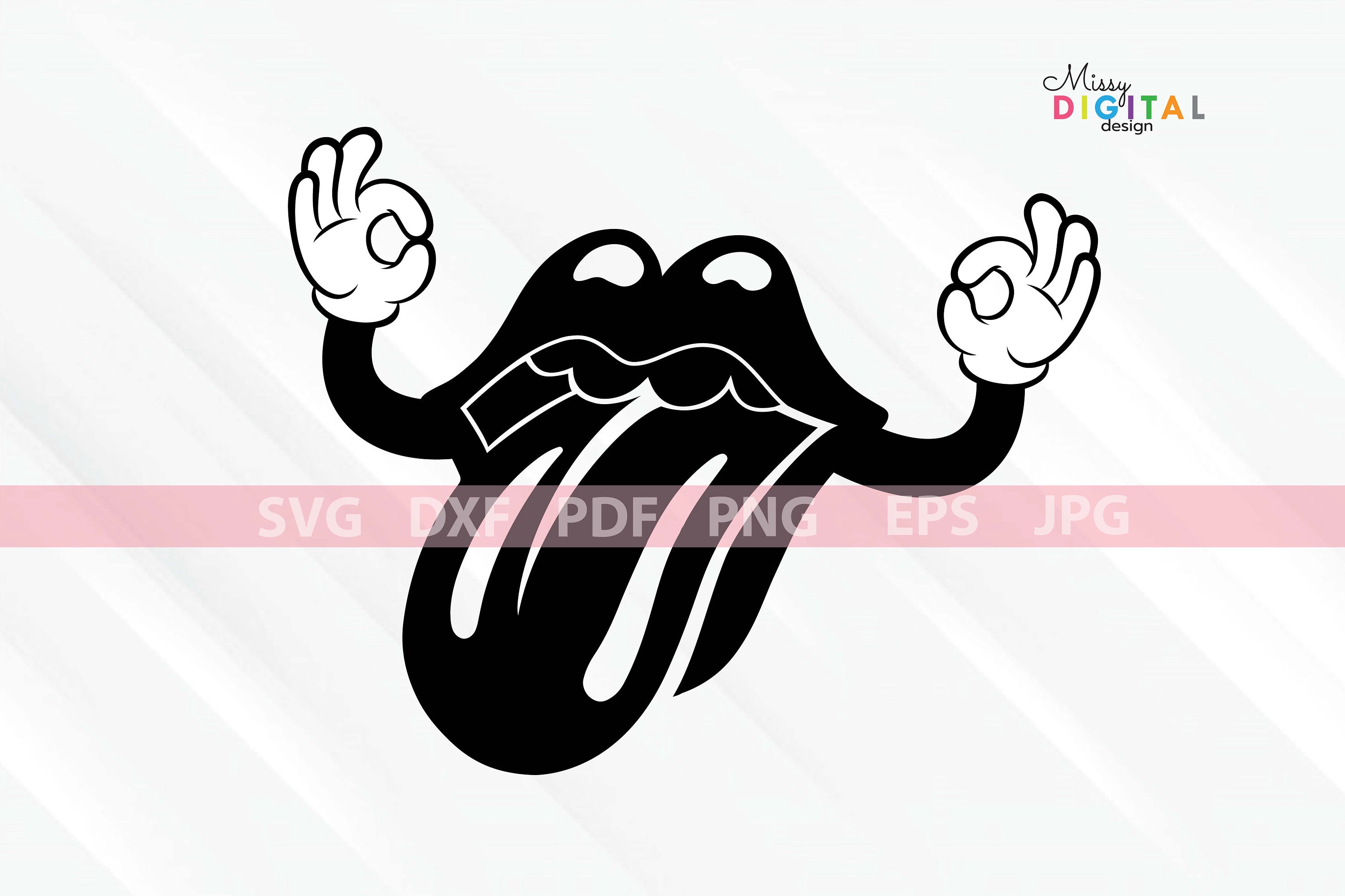 Download Mund Silhouetten Mund Clipart Hand Svg Mund Silhouette | Etsy