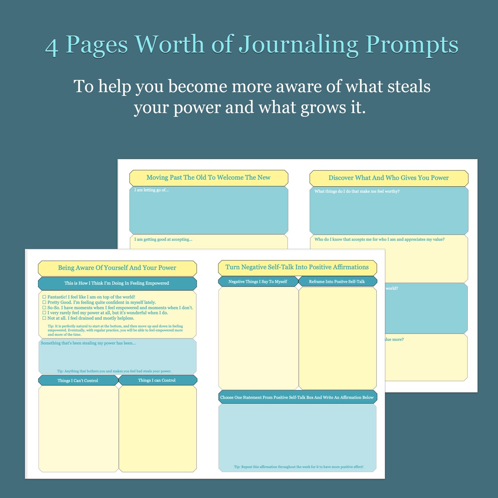 The Personal Empowerment Journal... A Printable and Digital - Etsy