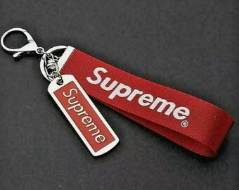 supreme key lanyard