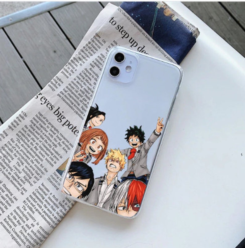 Anime Phone Cases Cute Cartoon Anime My Hero Phone Cases For Etsy