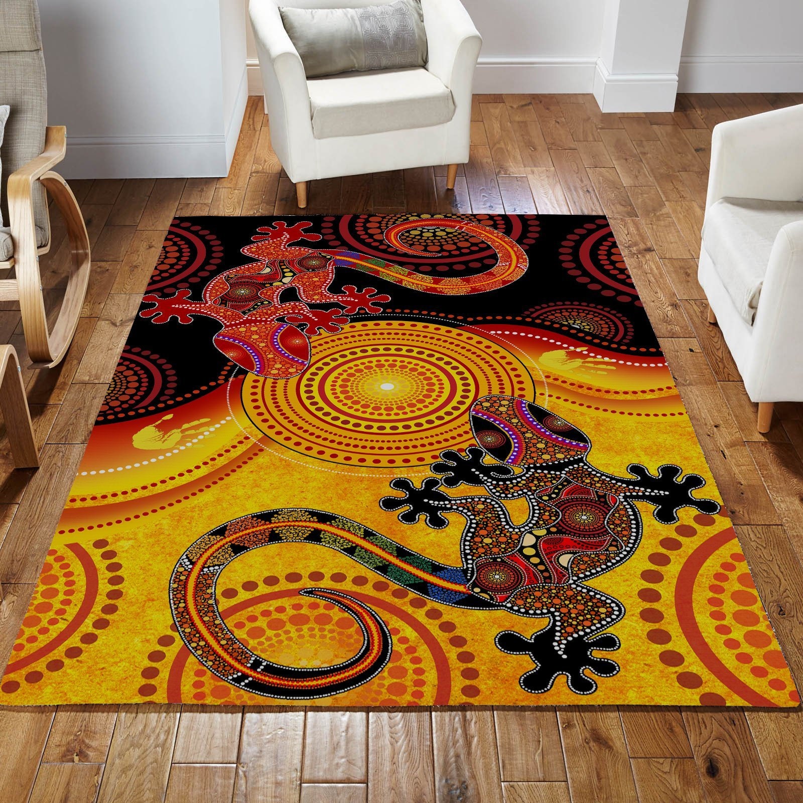 Aboriginal AustraliaArea Rug Decorative Floor Rug Carpet Gift Etsy