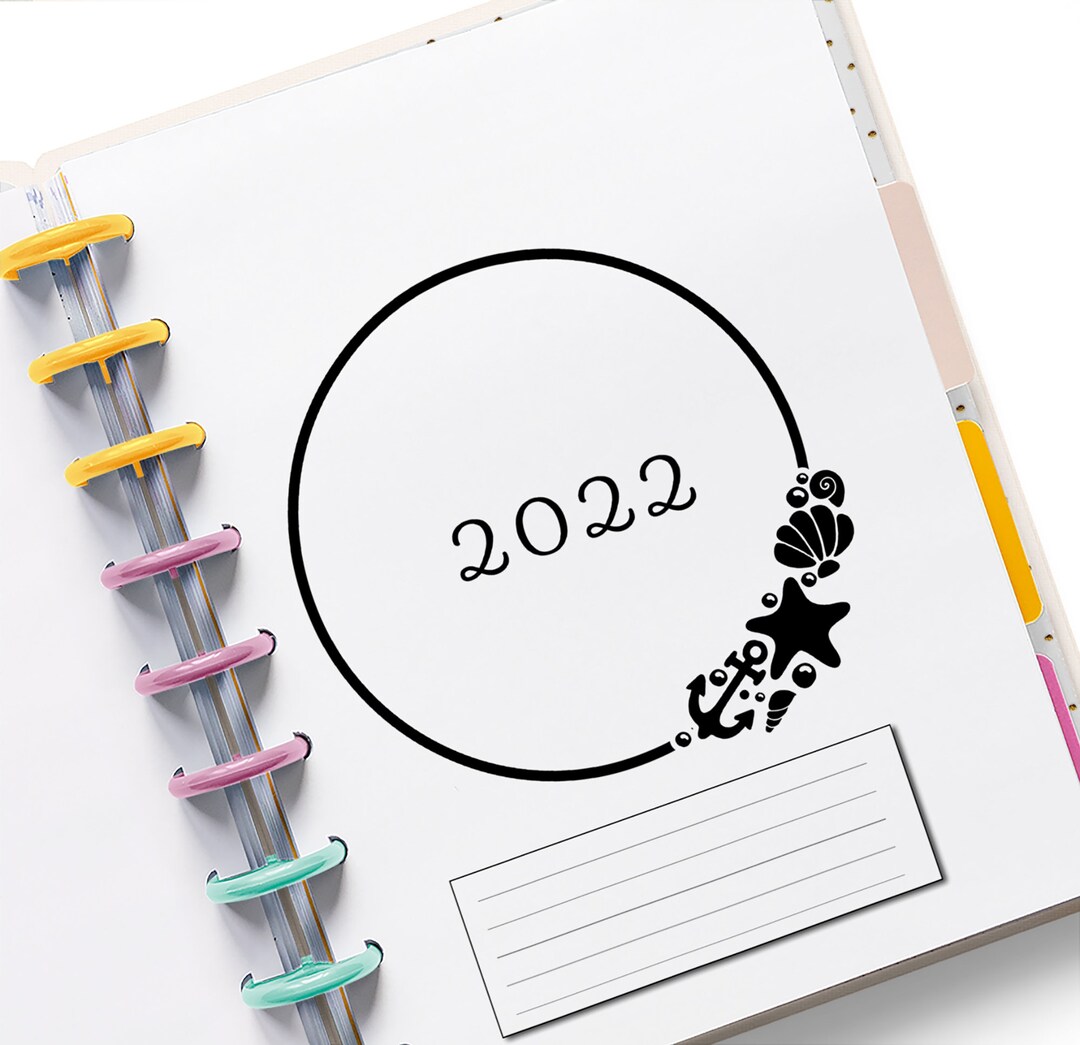 2024 Monthly Planner Calendar Inserts for 7 Disc Mini Happy Planners