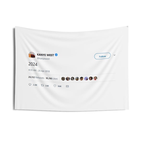 Kanye West 2024 Flag Etsy