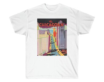 The Chicagoian Antique T-Shirt | Chicago Shirt, Gift From Chicago, Chicago Lover Tee, Chicago City Shirt, Chicago Tee