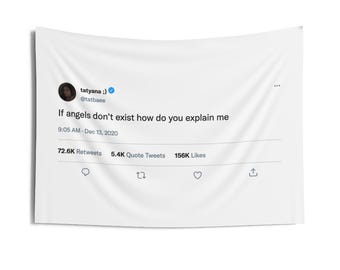 Tweet Tapestry | Funny Dorm & Apartment Decor
