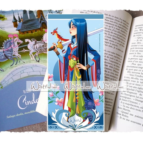 Mulan Designer bookmark