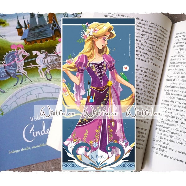 Rapunzel Designer bookmark