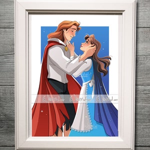 Belle & Adam Fine Art Quality Print