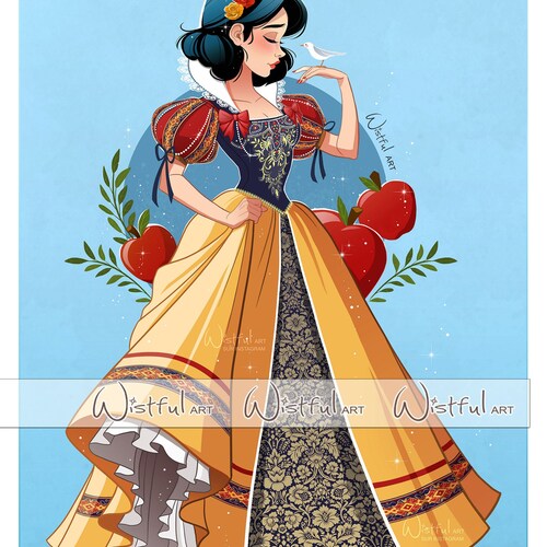 Belle Designer Fine Art Quality Print Etsy